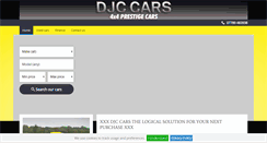 Desktop Screenshot of djccars.co.uk